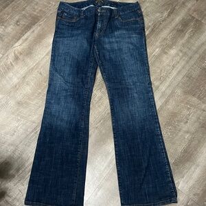 Seven7 Boot Cut Blue Jeans